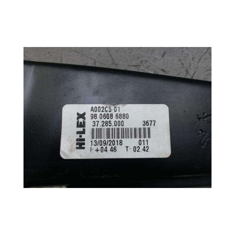 MECANISME LEVE-GLACE AVANT DROIT PEUGEOT 508