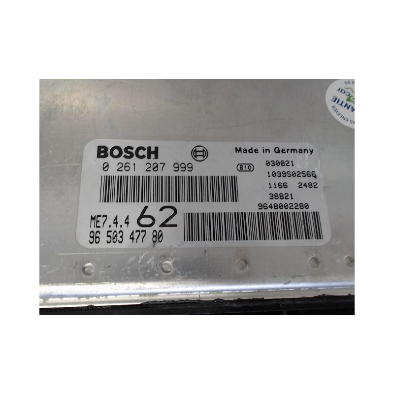 CALCULATEUR MOTEUR CITROEN C2 Phase 1 2003-2008