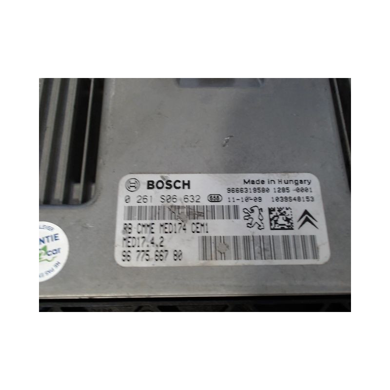 CALCULATEUR MOTEUR PEUGEOT 508 BERL. Phase 1 2011-...