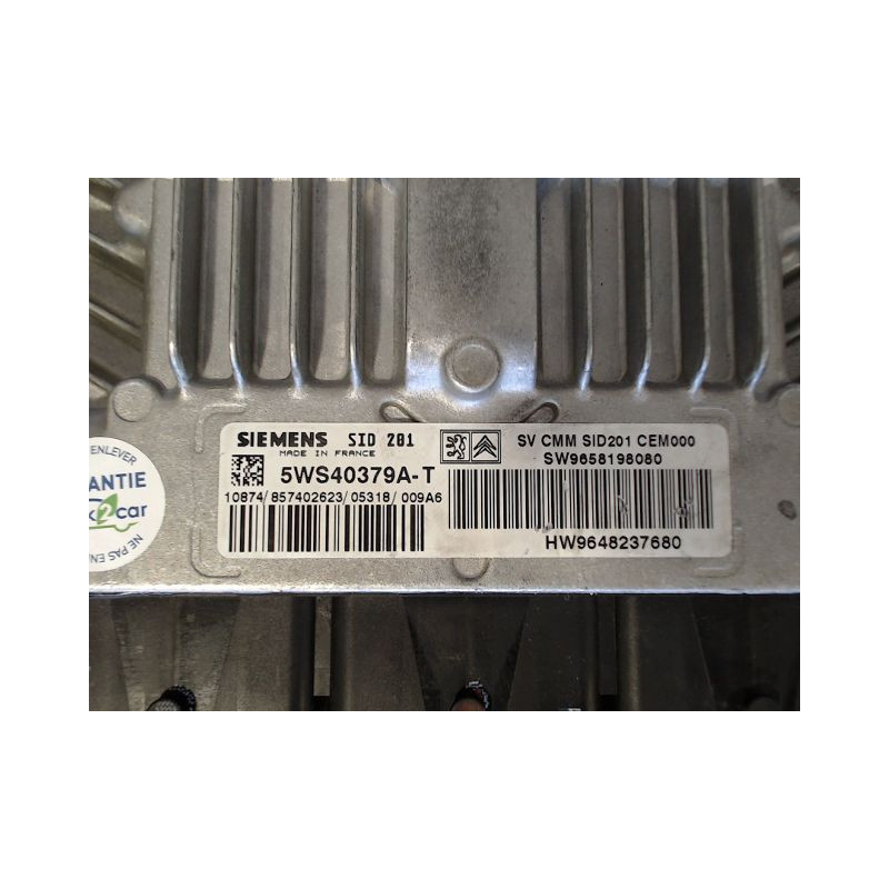 CALCULATEUR MOTEUR PEUGEOT 407 COUPE 2P 2005-2011