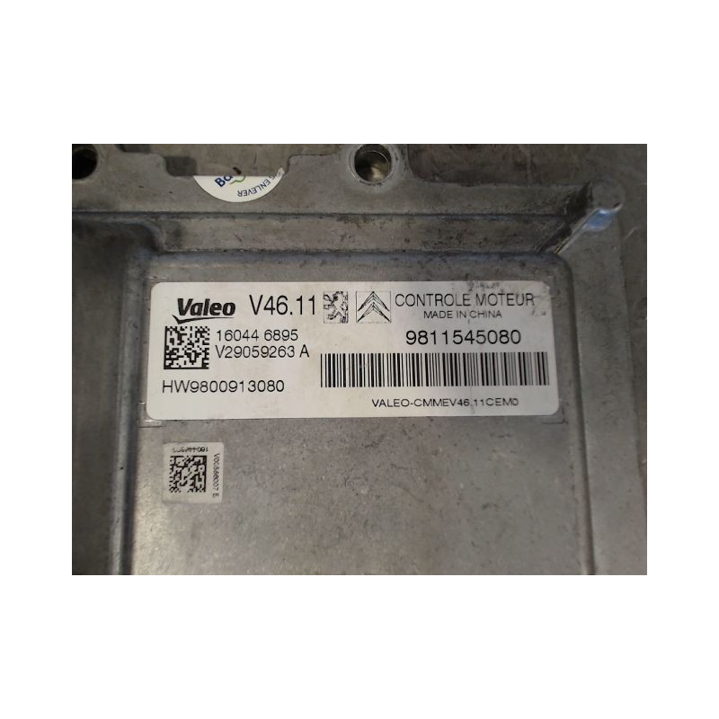 CALCULATEUR MOTEUR PEUGEOT 208 Phase 1 2012-...
