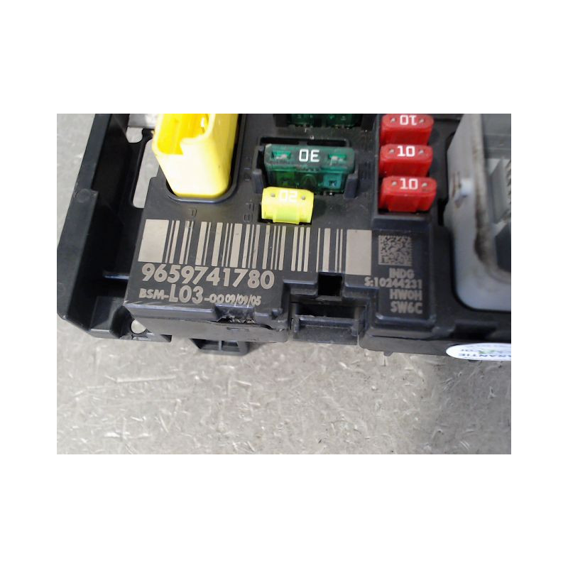 BOITE A FUSIBLES CITROEN C3 1.4I