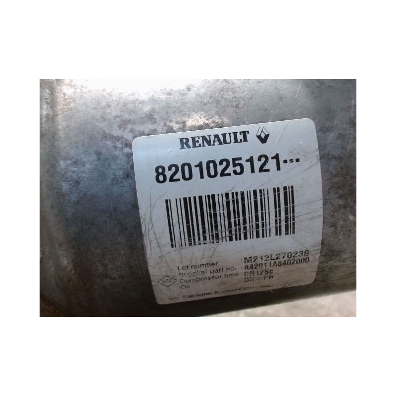 COMPRESSEUR AIR CONDITIONNE DACIA SANDERO