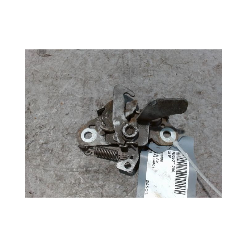 SERRURE CAPOT PEUGEOT 206 5P