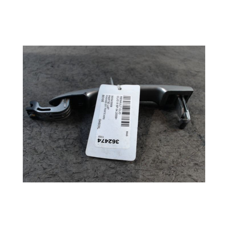 POIGNEE EXTERIEURE PORTE ARRIERE GAUCHE RENAULT CLIO III 2009-