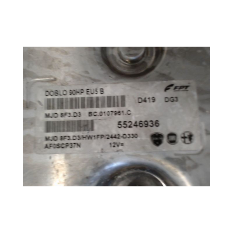 CALCULATEUR MOTEUR FIAT DOBLO