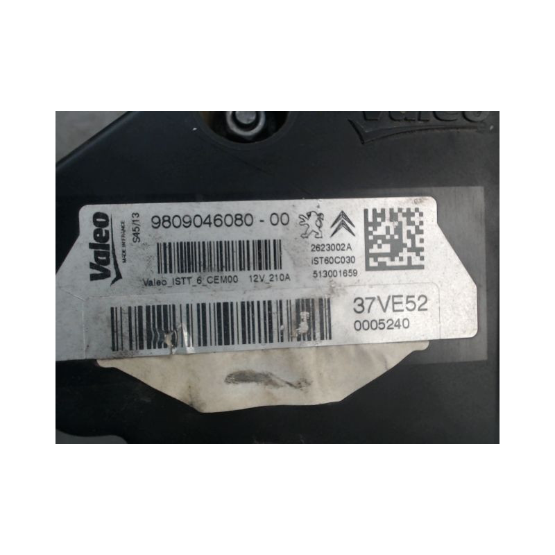 ALTERNATEUR CITROEN C4