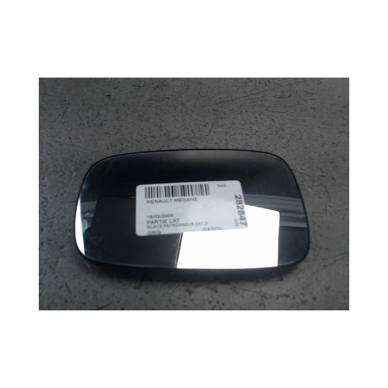 GLACE RETROVISEUR EXT D RENAULT MEGANE