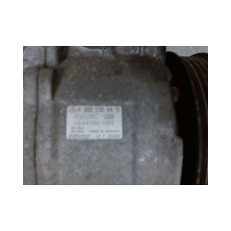 COMPRESSEUR AIR CONDITIONNE MERCEDES CLASSE A 2001 -