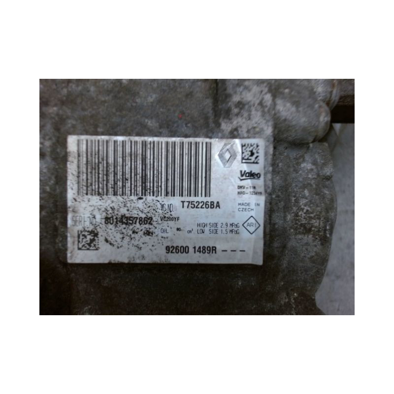 COMPRESSEUR AIR CONDITIONNE DACIA DOKKER