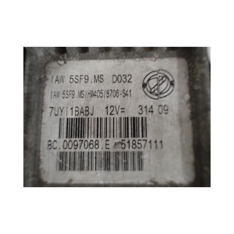 CALCULATEUR MOTEUR FIAT 500