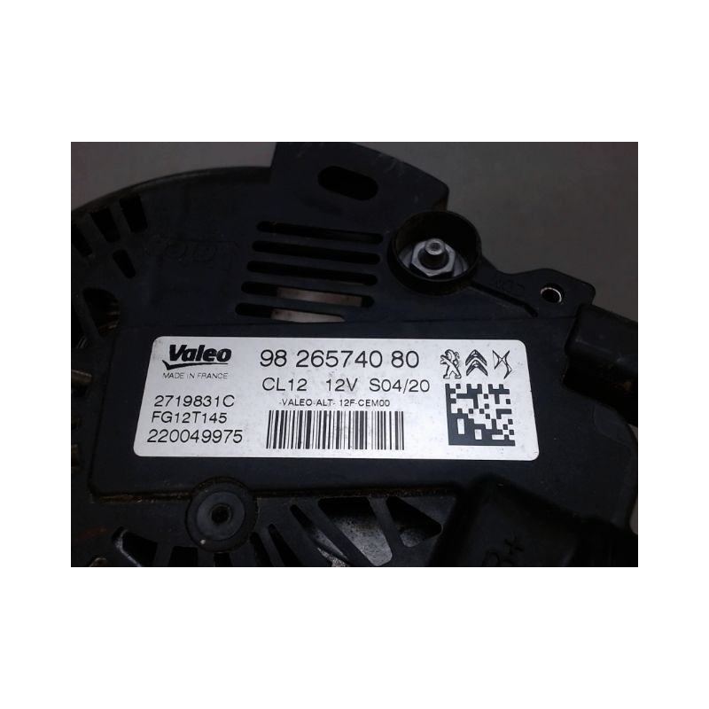ALTERNATEUR CITROEN C3