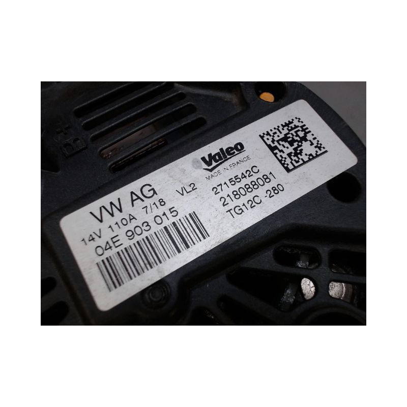 ALTERNATEUR VOLKSWAGEN POLO