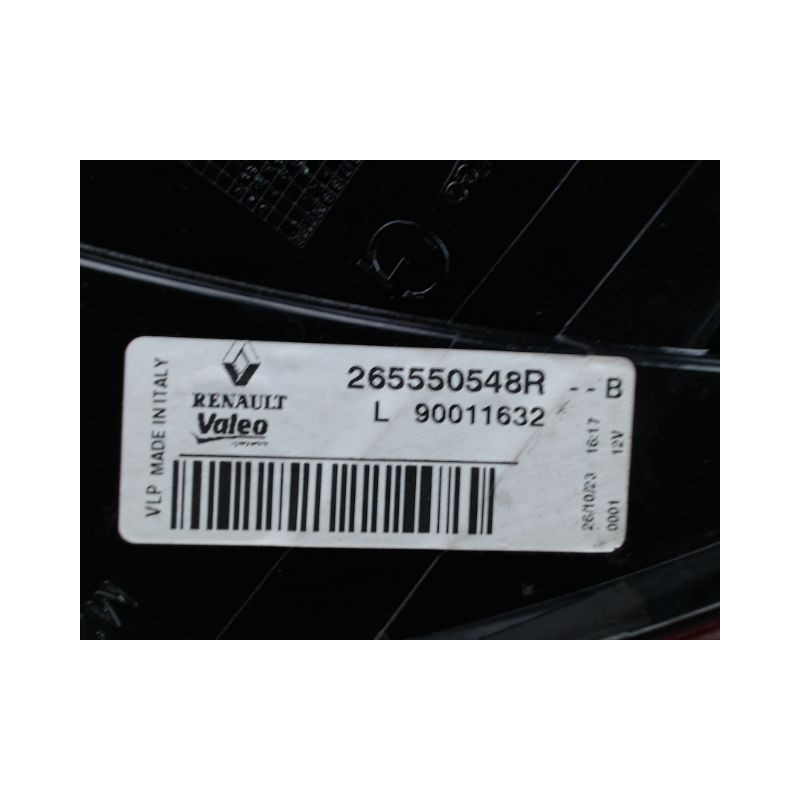 FEU ARRIERE GAUCHE  RENAULT MEGANE