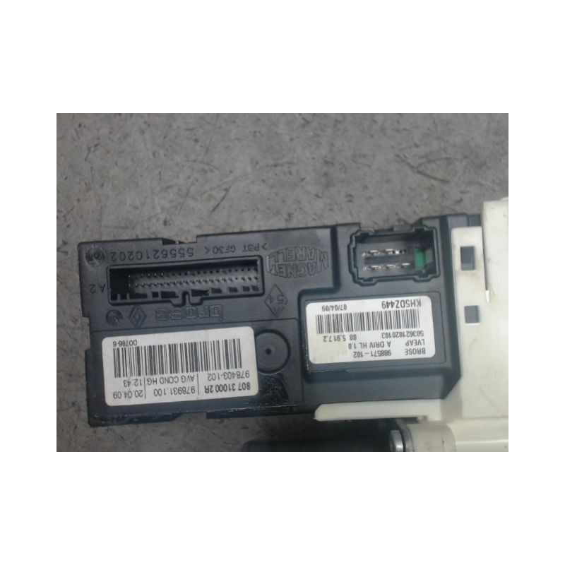 MECANISME+MOTEUR LEVE-GLACE AVANT GAUCHE RENAULT LAGUNA