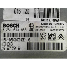 CALCULATEUR MOTEUR PEUGEOT 207 SW 2007-2013