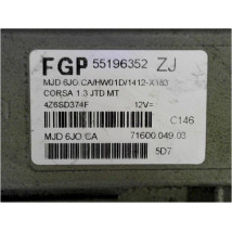 CALCULATEUR MOTEUR OPEL CORSA (C) 03-06