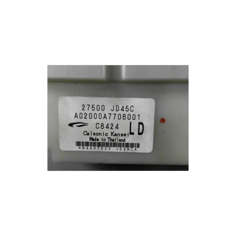 COMMANDE DE CHAUFFAGE NISSAN QASHQAI PH2 10-14