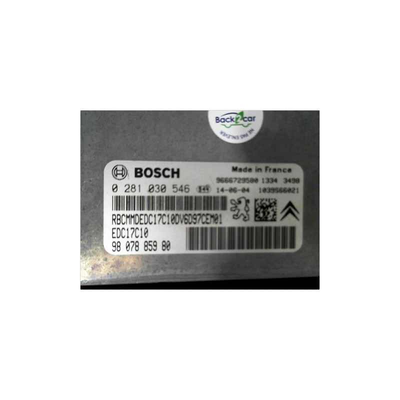 CALCULATEUR MOTEUR CITROEN BERLINGO II PH2 FG 12-15