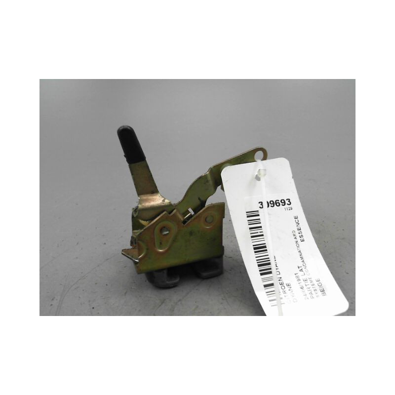 SYSTEME CONDAMNATION ARRIERE DROIT CITROEN DYANE