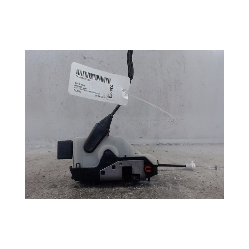 SYSTEME CONDAMNATION ARRIERE DROIT PEUGEOT 208