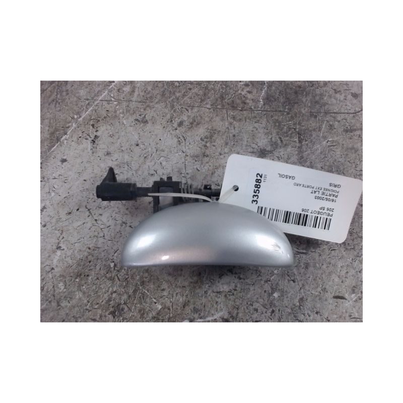 POIGNEE EXTERIEURE PORTE ARRIERE DROIT PEUGEOT 206 5P