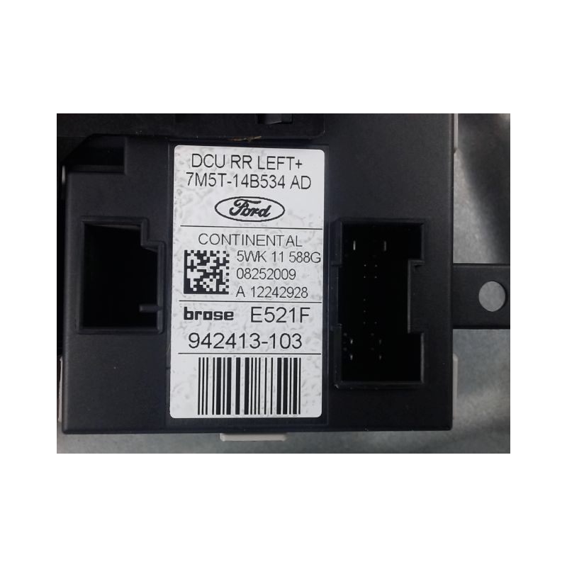 MECANISME+MOTEUR LEVE-GLACE ARRIERE GAUCHE FORD C-MAX