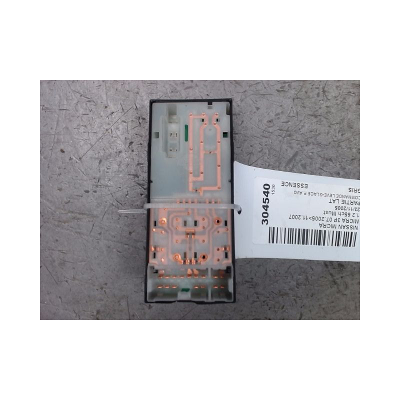 COMMANDE LEVE-GLACE PORTE AVG NISSAN MICRA 2005-2007