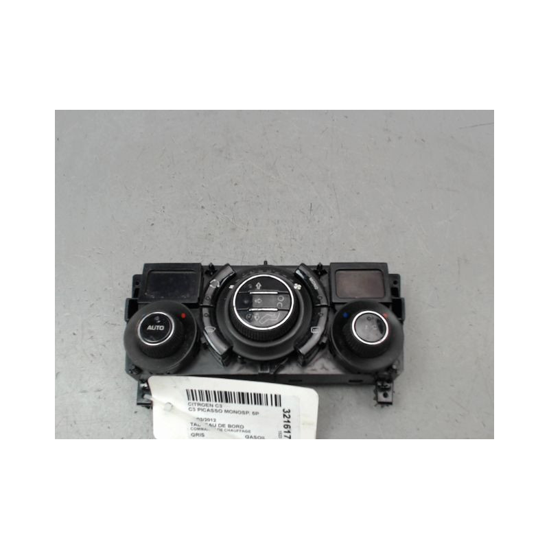COMMANDE DE CHAUFFAGE CITROEN C3 PICASSO MONOSP. Phase 1 2009-...