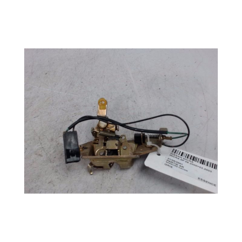 SERRURE HAYON  NISSAN MICRA 2000-2003