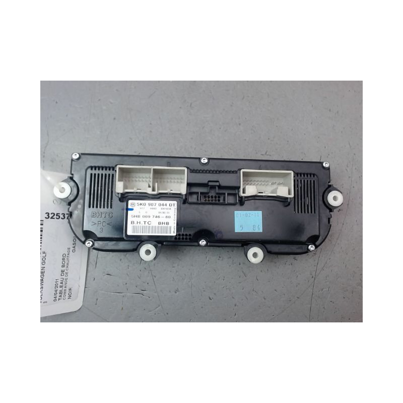COMMANDE DE CHAUFFAGE VOLKSWAGEN GOLF VI (1K) 2008-2013