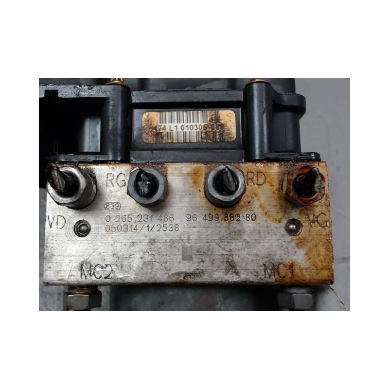 UNITE HYDRAULIQUE ABS PEUGEOT 307 Phase 1 2001-2005