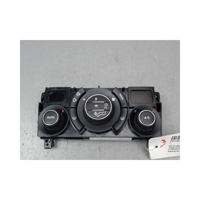 COMMANDE DE CHAUFFAGE PEUGEOT 3008 BREAK I Phase 1 2009-2013