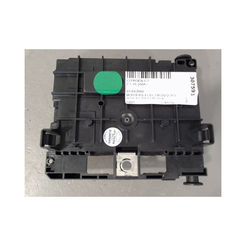 BOITE A FUSIBLES CITROEN C3 2005-