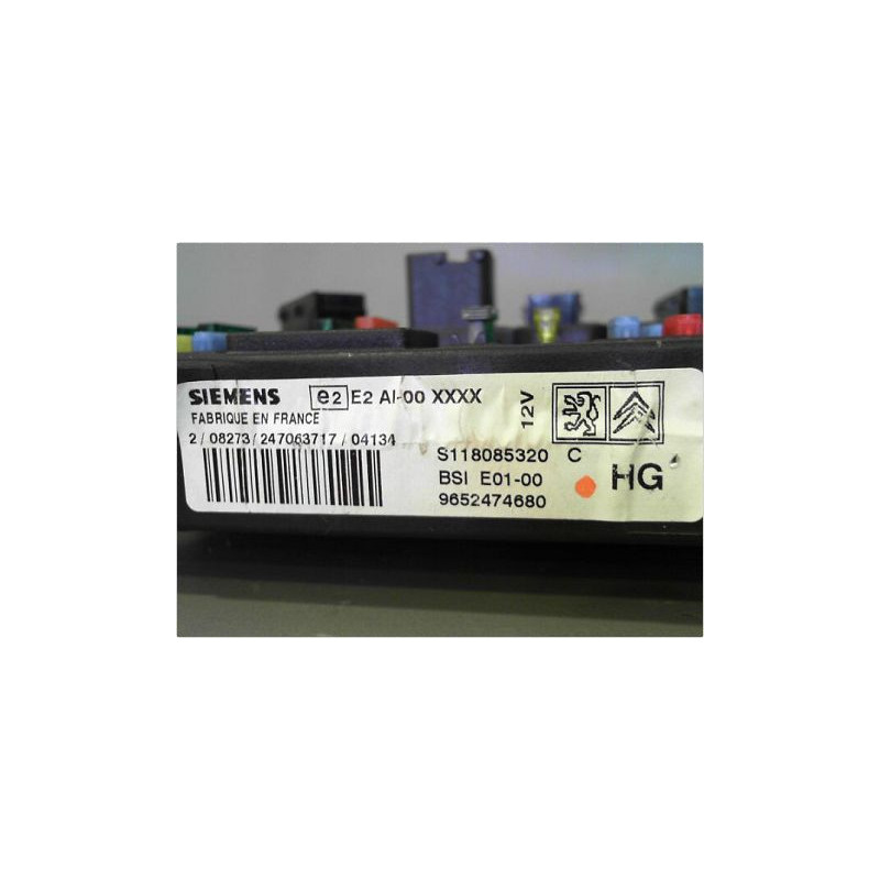 BOITIER GESTION HABITACLE PEUGEOT 206 98-09